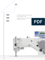 27 Piqueuse Industrielle Zig Zag Durkopp 523i 524i 527i