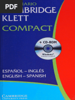 Diccionario Cambridge Klett Compact Español Inglés Annas Archive ...