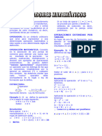 RM Operadores Matemáticos