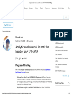 Analytics On Universal Journal, The Heart of SAP S - 4HANA - SAP Blogs - pdf1