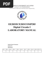 EE203-ECE203-COMP205 Digital Circuits I Lab Manual Fall23-24