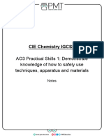 Chemistry Practical Notes