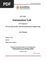 Automation Lab - VI Sem