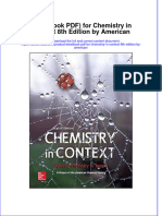 Etextbook PDF For Chemistry in Context 8th Edition by American