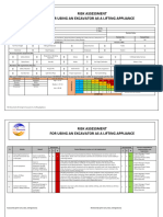 Risk Assessment For Using An Excavator As A Lifting Appliance