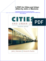 Etextbook PDF For Cities and Urban Life 7th Edition by John J Macionis