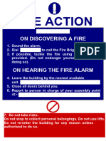 Fire Action Notice