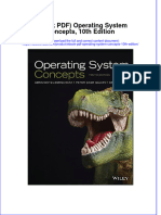 Ebook PDF Operating System Concepts 10th Edition