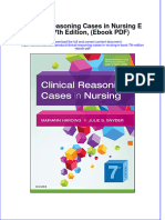 Clinical Reasoning Cases in Nursing e Book 7th Edition Ebook PDF