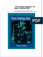Process Technology Systems 1st Edition Ebook PDF
