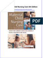 Maternal Child Nursing Care 6th Edition