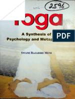 ____ Book Yoga a Synthesis of Psychology and Metaphysics - Swami Rajarshi Muni