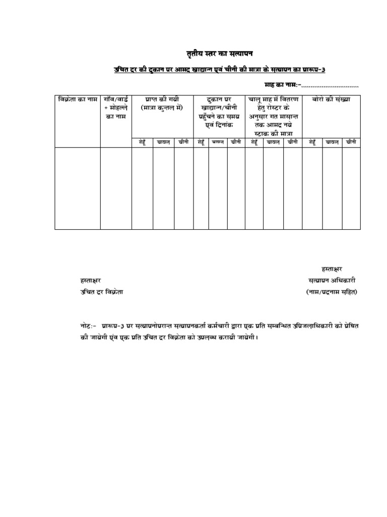 Satyapan Prapatra Guide en Hindi | PDF