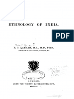 1859 Ethnology of India by Latham S