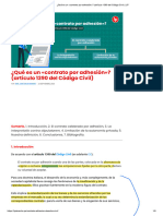 ¿Qué Es Un Contrato Por Adhesión - (Artículo 1390 Del Código Civil) - LP