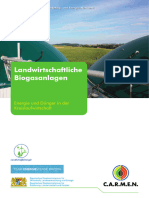 Landwirtschaftliche Biogasanlagen
