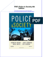 Ebook PDF Police Society 8th Edition