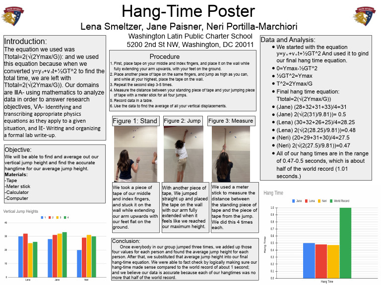 Calculating Hang Time from Jump Height | PDF | Science