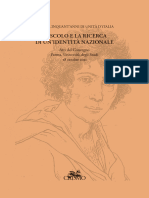 Foscolo E La Ricerca Di Un'Identità Nazionale: Atti Del Convegno Parma, Università Degli Studi 2 Ottobre 2011