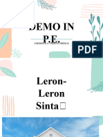 P.E. Demo - 085631