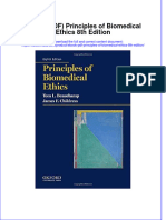 Ebook PDF Principles of Biomedical Ethics 8th Edition