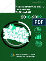 Produk Domestik Regional Bruto Kabupaten Karawang Menurut Pengeluaran 2018 - 2022