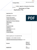 MD Hosen Ali Romania Visa Approved File 2