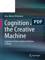 Cognition and The Creative Machine Cognitive Ai For Creative Problem Solving 1st Ed 9783030303211 9783030303228 Compress