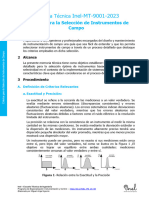 Inel-Mt-9001-2023 Criterios para La Selección de Instrumentos de Campo