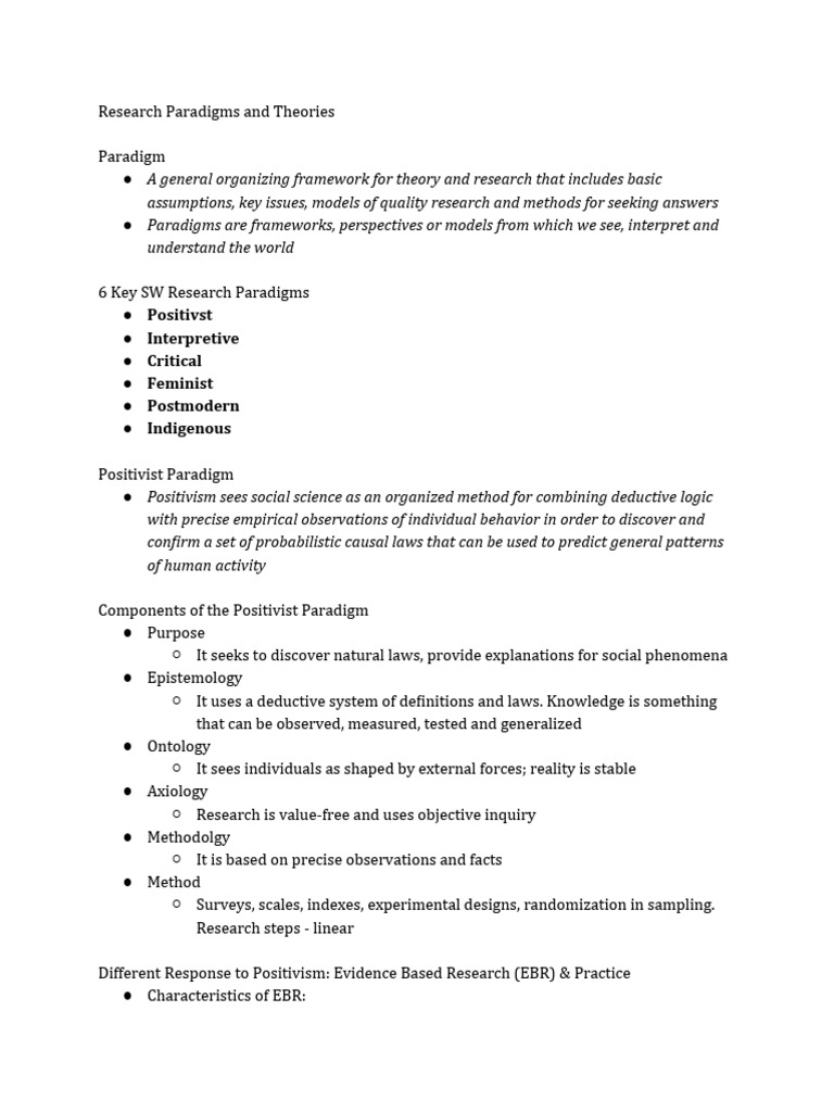 W 2 3 research paradigms and theories pdf