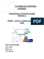 CHEMISTRY Investigatory Project