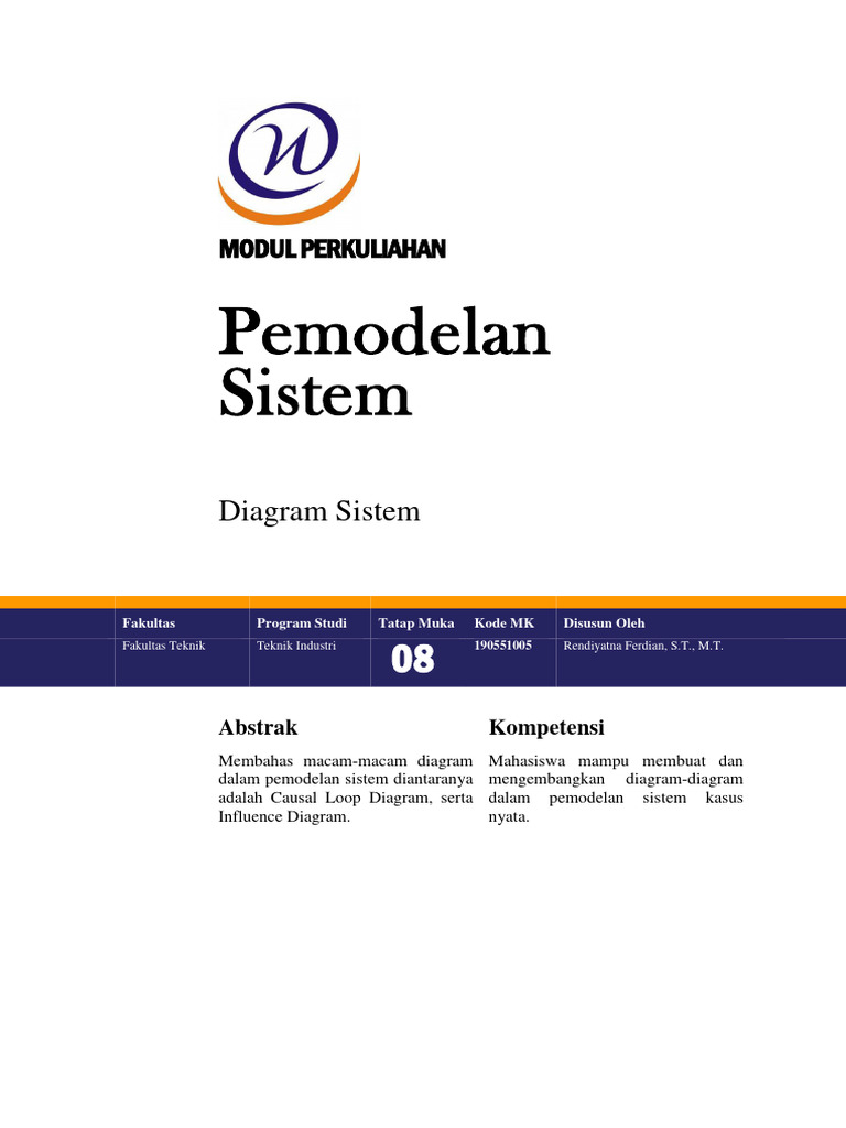 Modul 8 Diagram Sistem | PDF