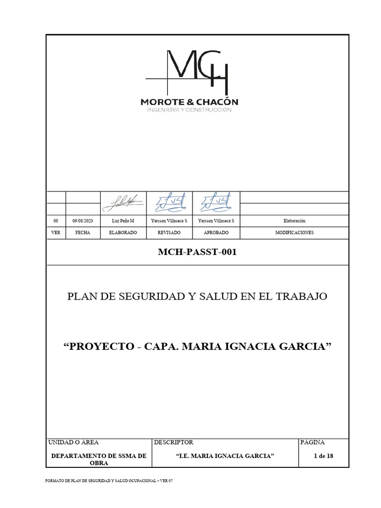 Plan de SST | PDF | Seguridad y salud ocupacional | Business