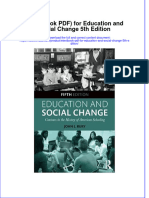 Etextbook PDF For Education and Social Change 5th Edition