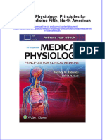 Medical Physiology Principles For Clinical Medicine Fifth North American