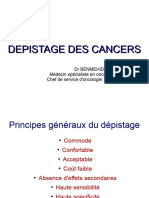 Depistage Des Cancers Diapo