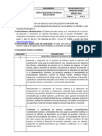 Especificaciones Tecnicas Plataforma Sistema de Evaluación