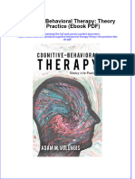 Cognitive Behavioral Therapy Theory Into Practice Ebook PDF