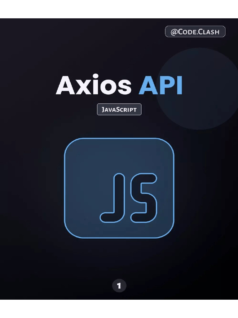 ? Axios API | PDF