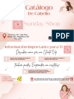 Catalogo de Cabello Sunday Shop 13dic