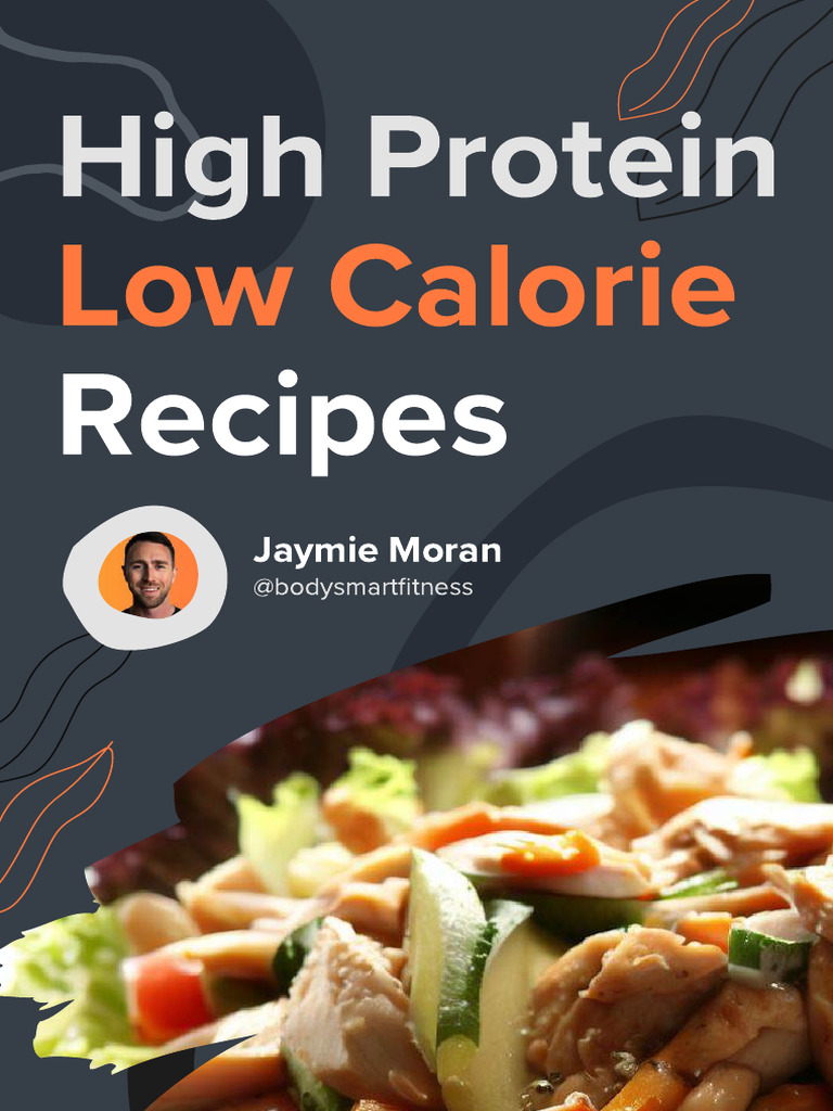 High Protein Low Calorie Recipe Book PDF Cooking Salad