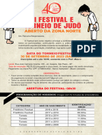Festival e Torneio de Judô (Aberto Da Zona Norte)