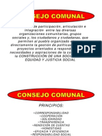 Consejo Comunal Introduccion