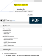 SGI - Apoio Ao Estudo - Avaliação - PT