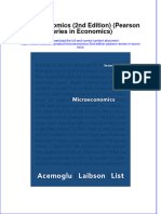 Microeconomics 2nd Edition Pearson Series in Economics