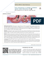 EUS Guided Gastroenteric Anastomosis As A Bridge To Defin 2020 Gastrointesti