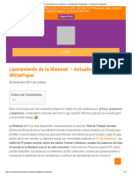 π Lanzamiento de la Mainnet - Actualización WhitePaper - Pi Network en Español