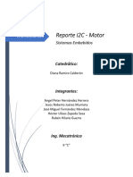 Reporte I2C - Motor