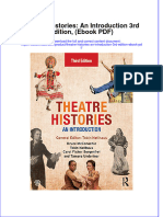 Theatre Histories An Introduction 3rd Edition Ebook PDF