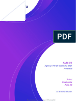 PMDF - Inglês - Estratégia - 03